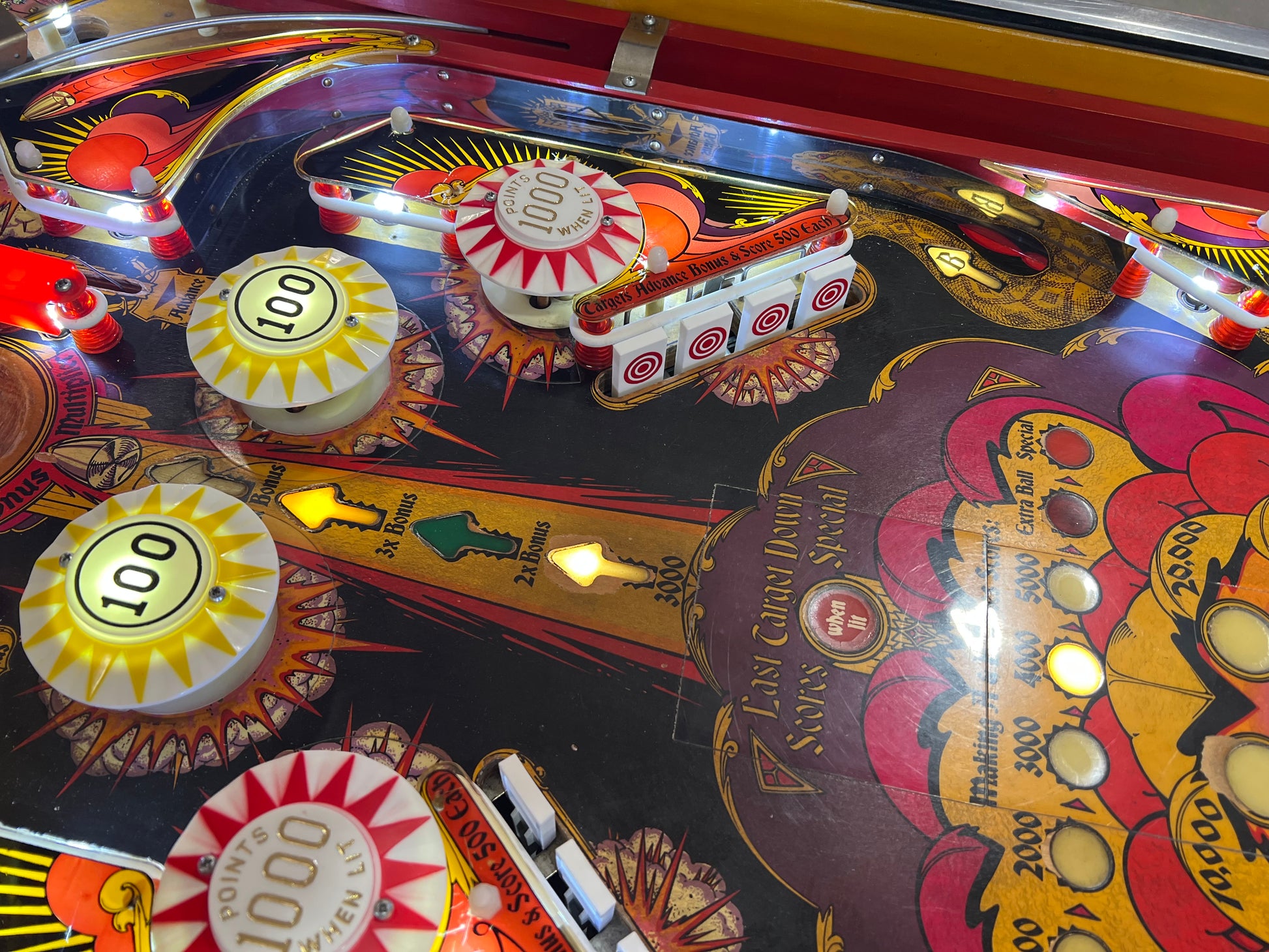 Mata Hari - 1978 Bally Pinball Machine - Shopped and Working 100%