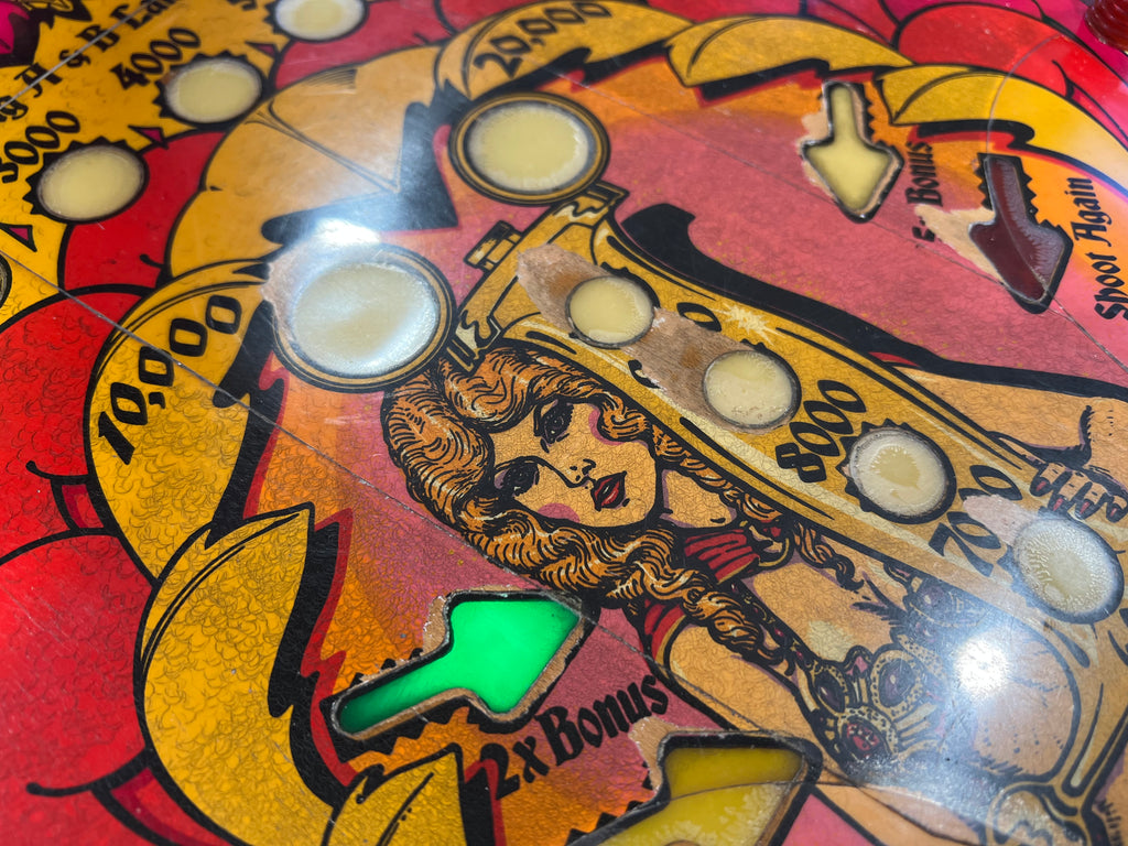 Mata Hari - 1978 Bally Pinball Machine - Shopped and Working 100%