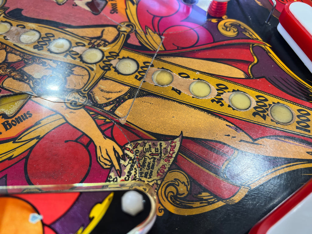 Mata Hari - 1978 Bally Pinball Machine - Shopped and Working 100%