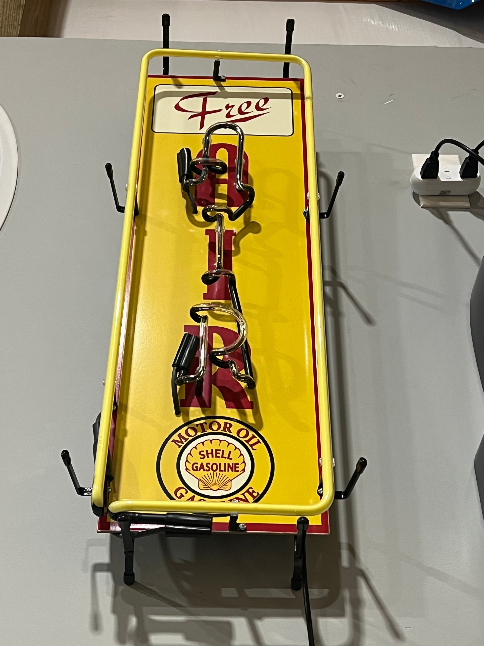 FREE AIR GAS NEON SIGN - Ready for Your Garage, Game Room or Man Cave!! REAL NEON!