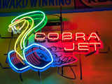 COBRA JET FORD NEON SIGN - Ready for Your Garage, Game Room or Man Cave!! REAL NEON!