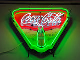 COKE COCA COLA NEON SIGN - (licensed product) Ready for Your Garage, Game Room or Man Cave!! REAL NEON!