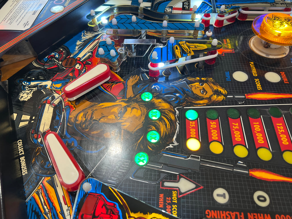 SPY HUNTER - 1986 Bally Pinball Machine - WORKS 100% - VERY VERY Nice Example of This Title!