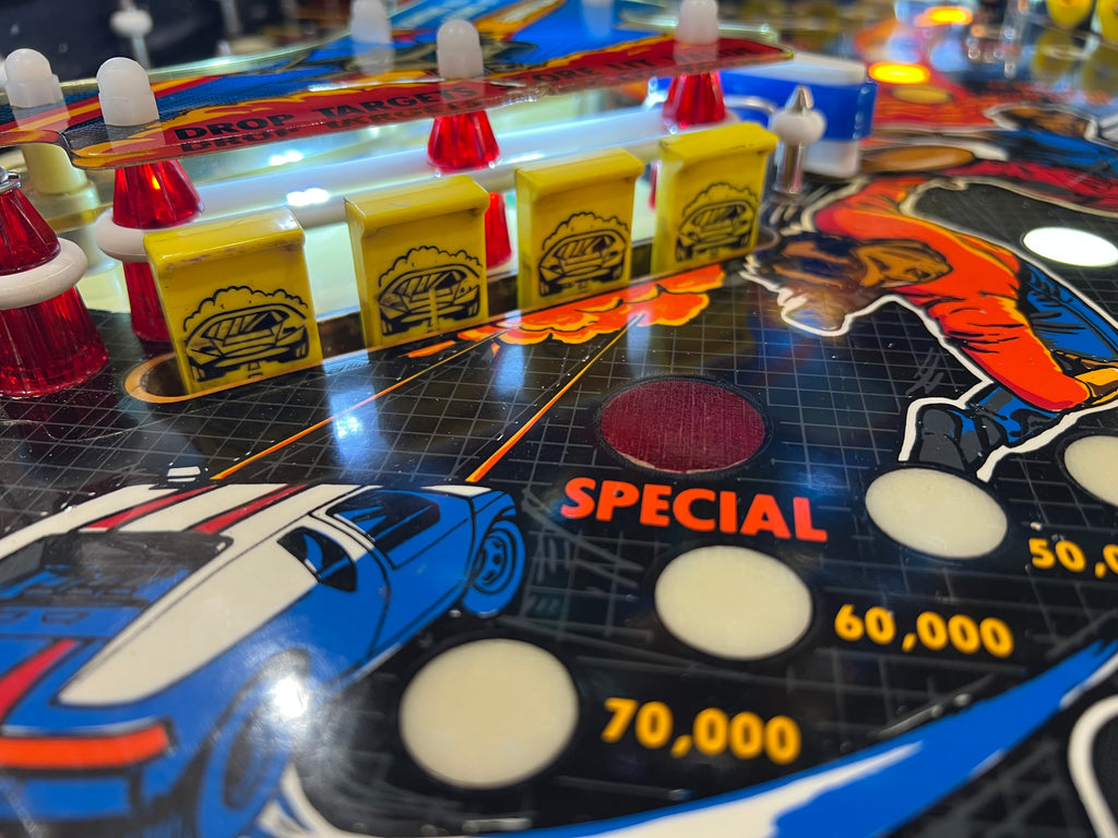 SPY HUNTER - 1986 Bally Pinball Machine - WORKS 100% - VERY VERY Nice Example of This Title!