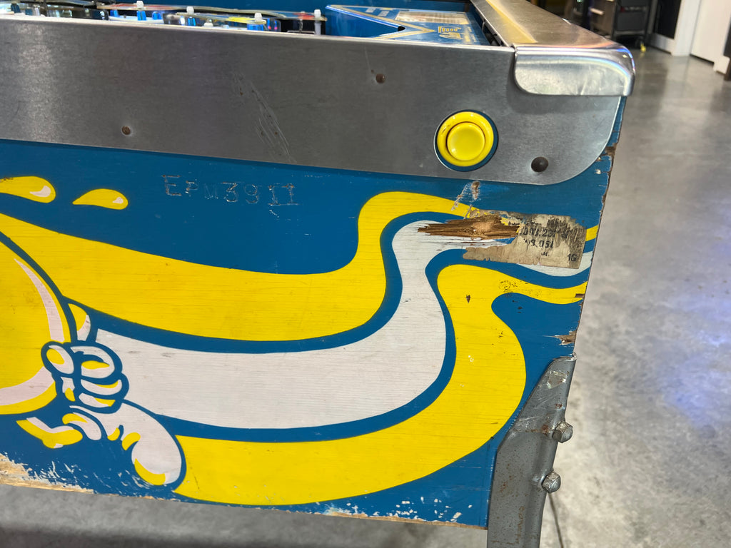 MR and MS PACMAN PINBALL - 1982 Bally Pinball Machine - Shopped and Working 100%