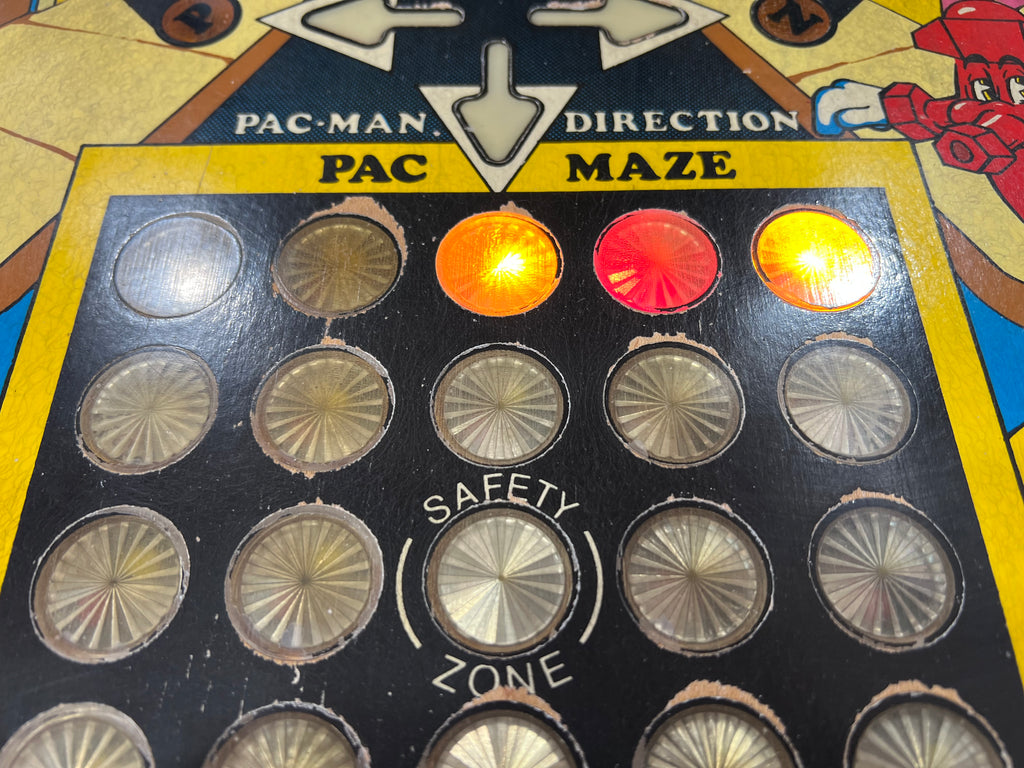 MR and MS PACMAN PINBALL - 1982 Bally Pinball Machine - Shopped and Working 100%