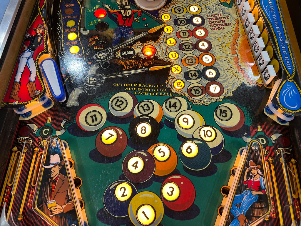 EIGHT BALL DELUXE LIMITED EDITION - 1982 Bally Pinball Machine - WORKS 100% - THE BEST GAME FROM THE PERIOD! - THE ORIGINAL LE!