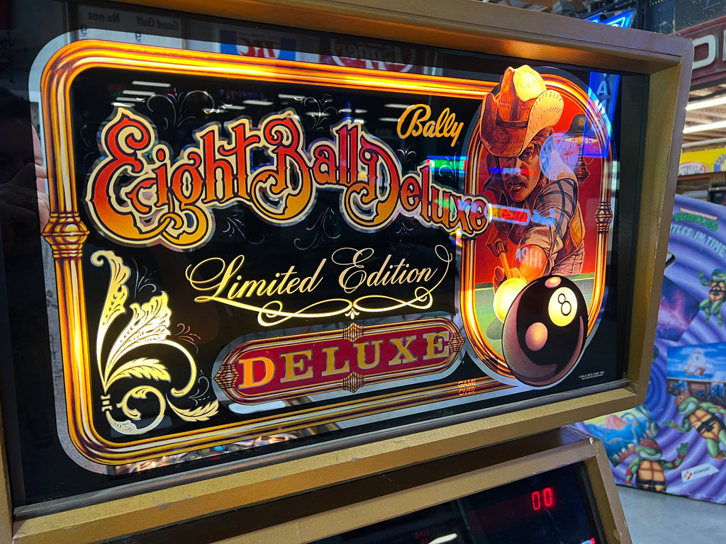 EIGHT BALL DELUXE LIMITED EDITION - 1982 Bally Pinball Machine - WORKS 100% - THE BEST GAME FROM THE PERIOD! - THE ORIGINAL LE!