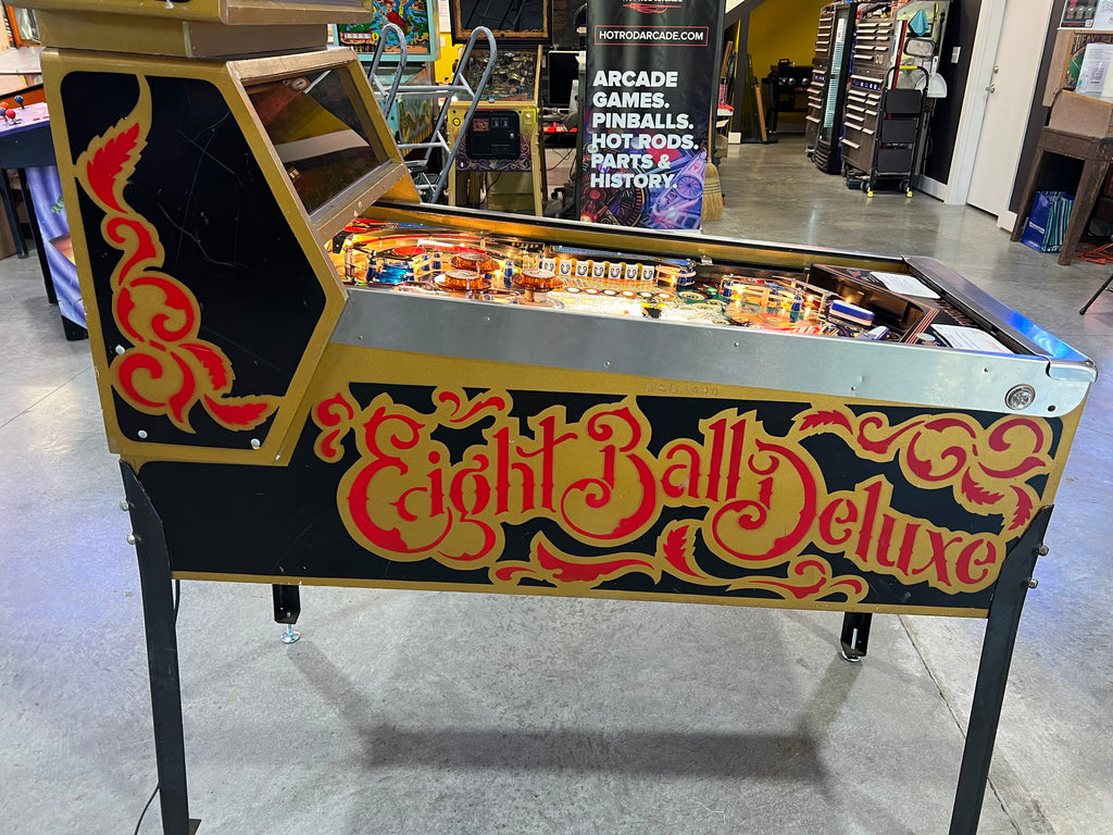 EIGHT BALL DELUXE LIMITED EDITION - 1982 Bally Pinball Machine - WORKS 100% - THE BEST GAME FROM THE PERIOD! - THE ORIGINAL LE!