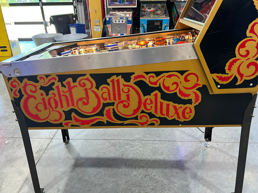 EIGHT BALL DELUXE LIMITED EDITION - 1982 Bally Pinball Machine - WORKS 100% - THE BEST GAME FROM THE PERIOD! - THE ORIGINAL LE!