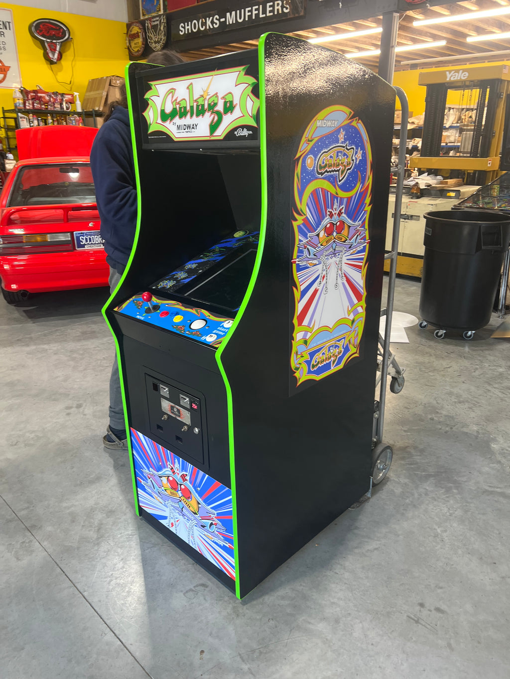 Galaga Upright Multicade Multigame - Sixty 60 Classic Games in One Cabinet - 1 Year Warranty!