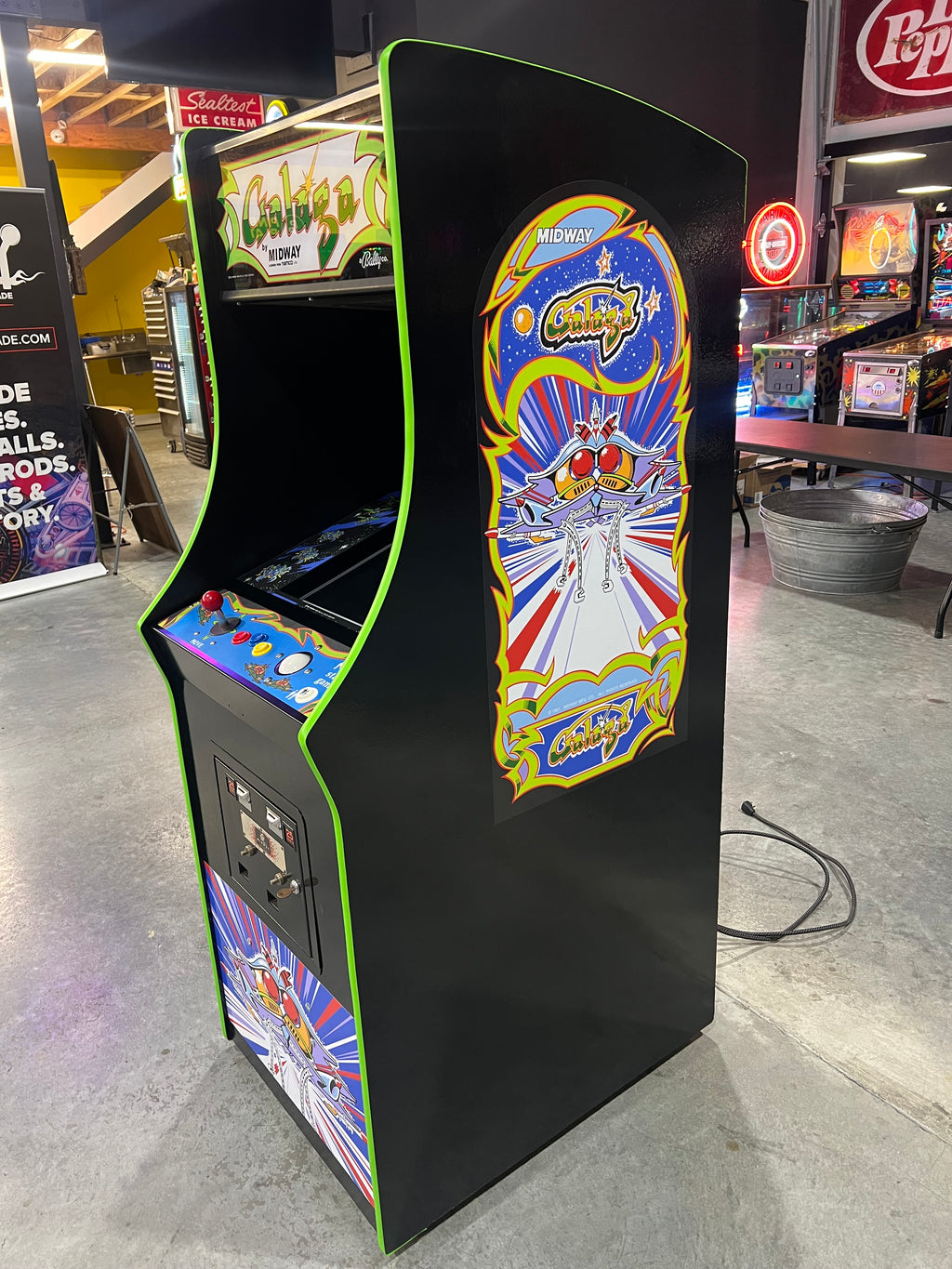 Galaga Upright Multicade Multigame - Sixty 60 Classic Games in One Cabinet - 1 Year Warranty!