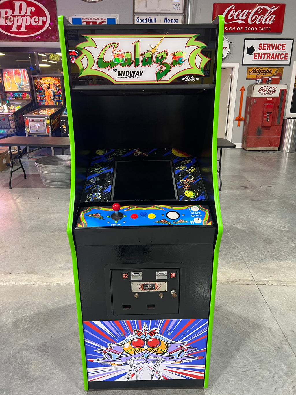 Galaga Upright Multicade Multigame - Sixty 60 Classic Games in One Cabinet - 1 Year Warranty!