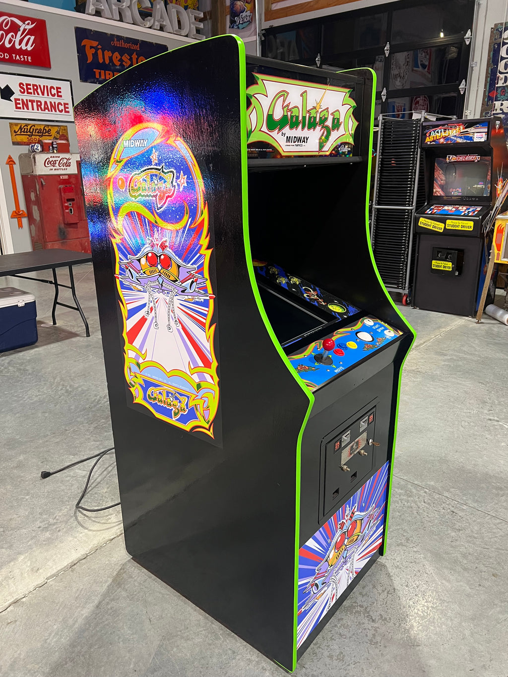 Galaga Upright Multicade Multigame - Sixty 60 Classic Games in One Cabinet - 1 Year Warranty!