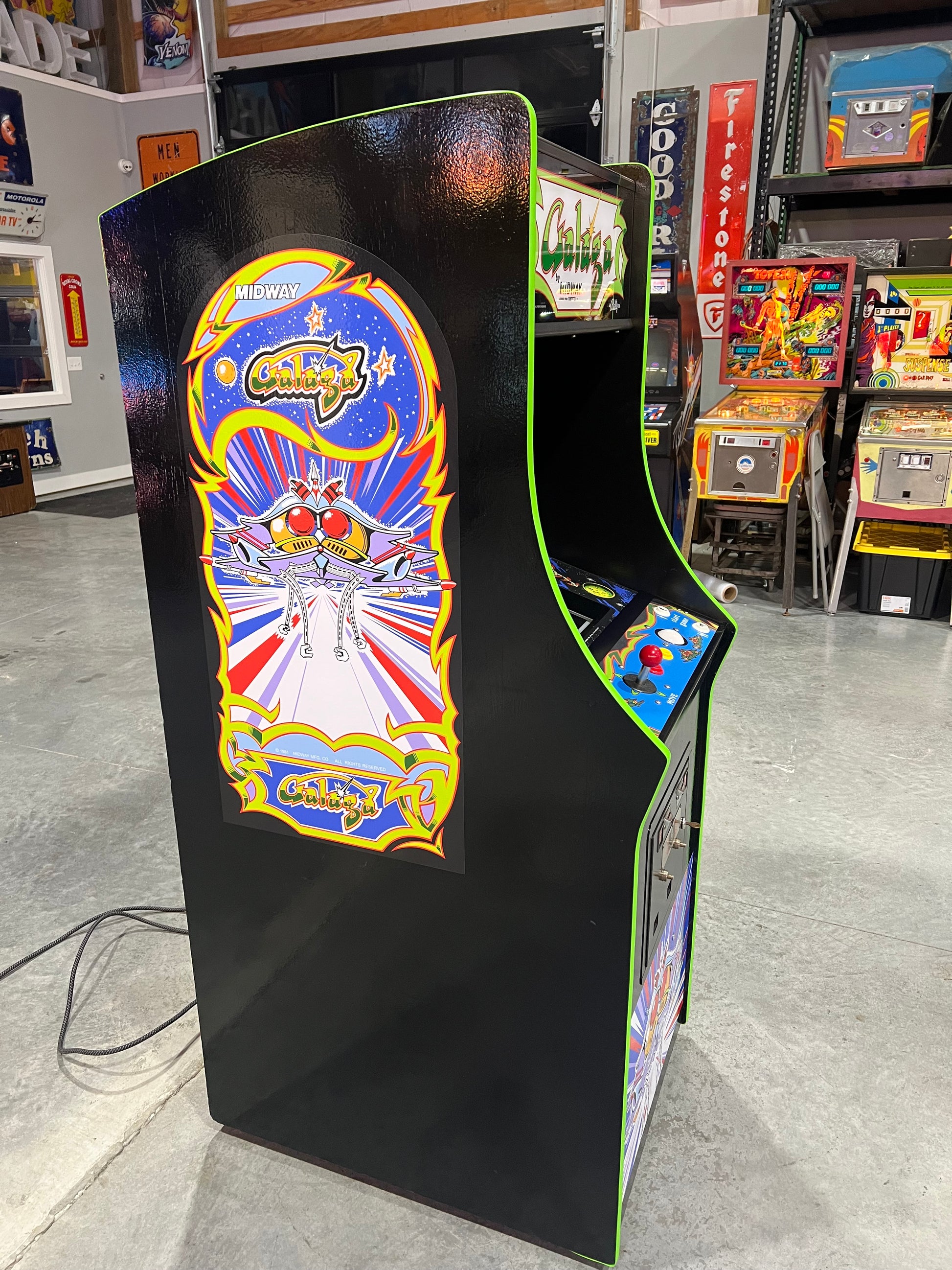 Galaga Upright Multicade Multigame - Sixty 60 Classic Games in One Cabinet - 1 Year Warranty!