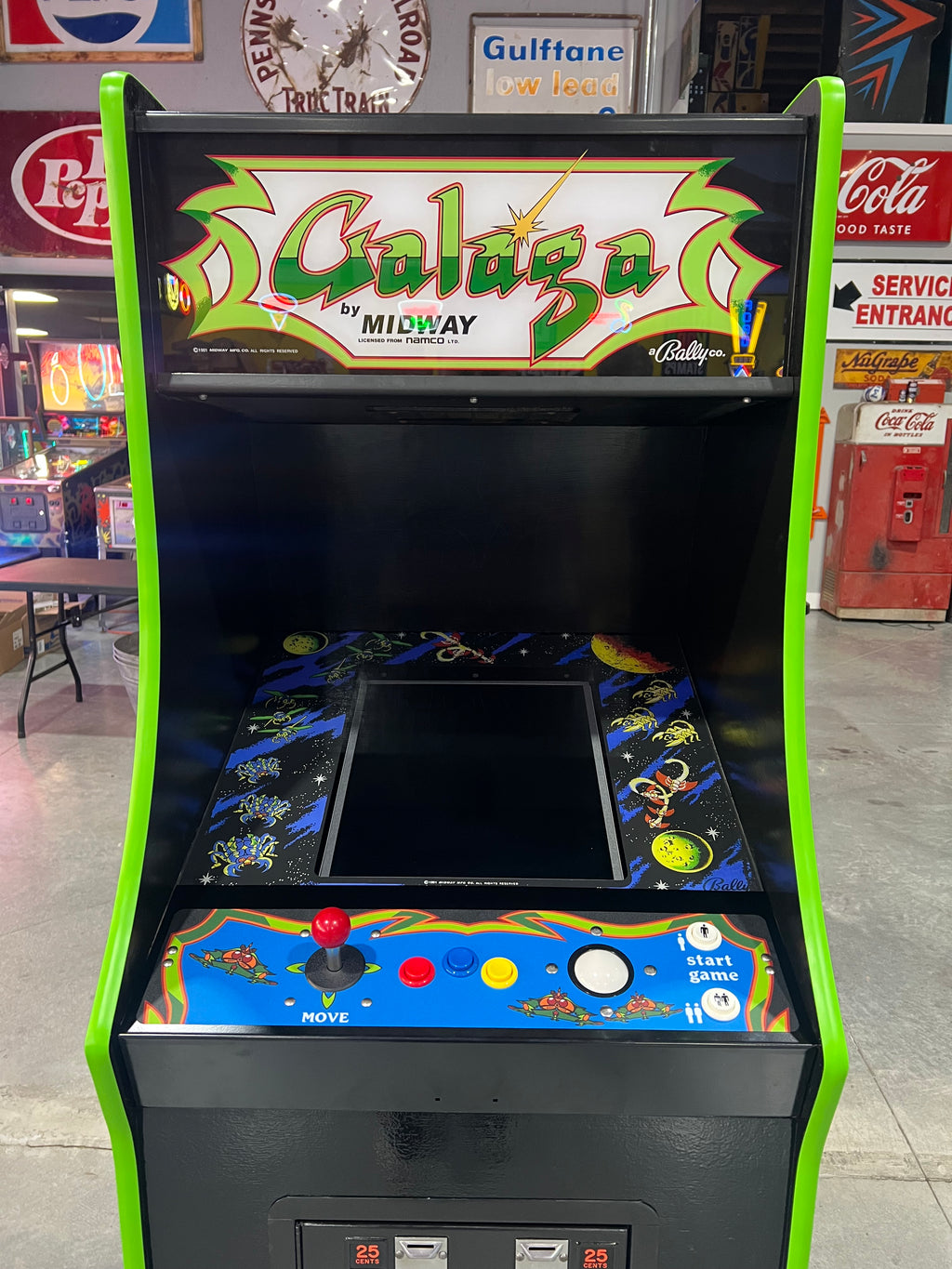 Galaga Upright Multicade Multigame - Sixty 60 Classic Games in One Cabinet - 1 Year Warranty!
