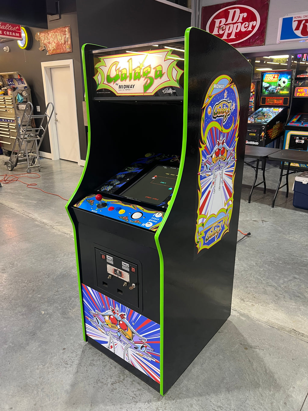 Galaga Upright Multicade Multigame - Sixty 60 Classic Games in One Cabinet - 1 Year Warranty!