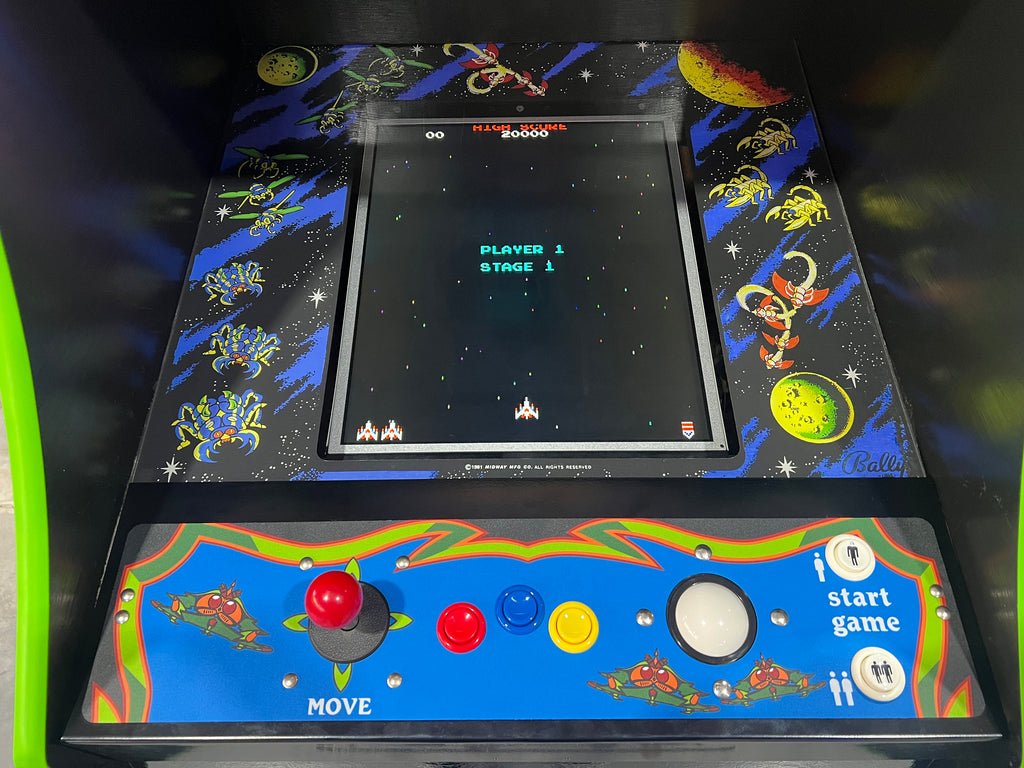 Galaga Upright Multicade Multigame - Sixty 60 Classic Games in One Cabinet - 1 Year Warranty!