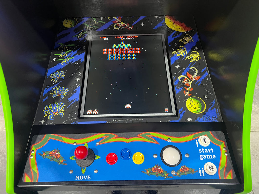 Galaga Upright Multicade Multigame - Sixty 60 Classic Games in One Cabinet - 1 Year Warranty!