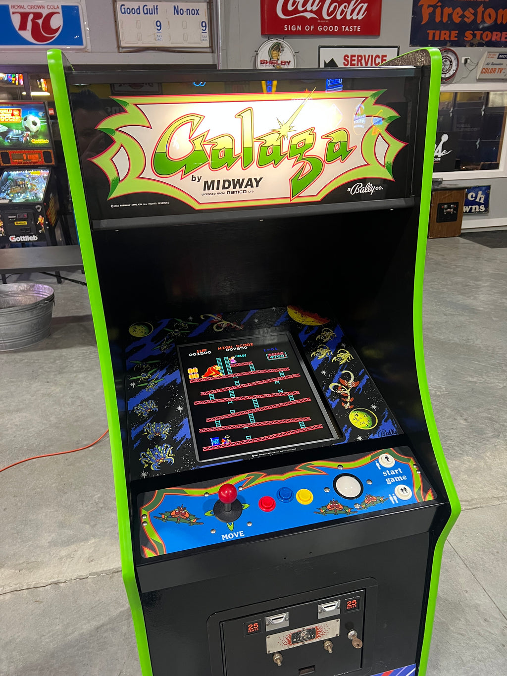 Galaga Upright Multicade Multigame - Sixty 60 Classic Games in One Cabinet - 1 Year Warranty!