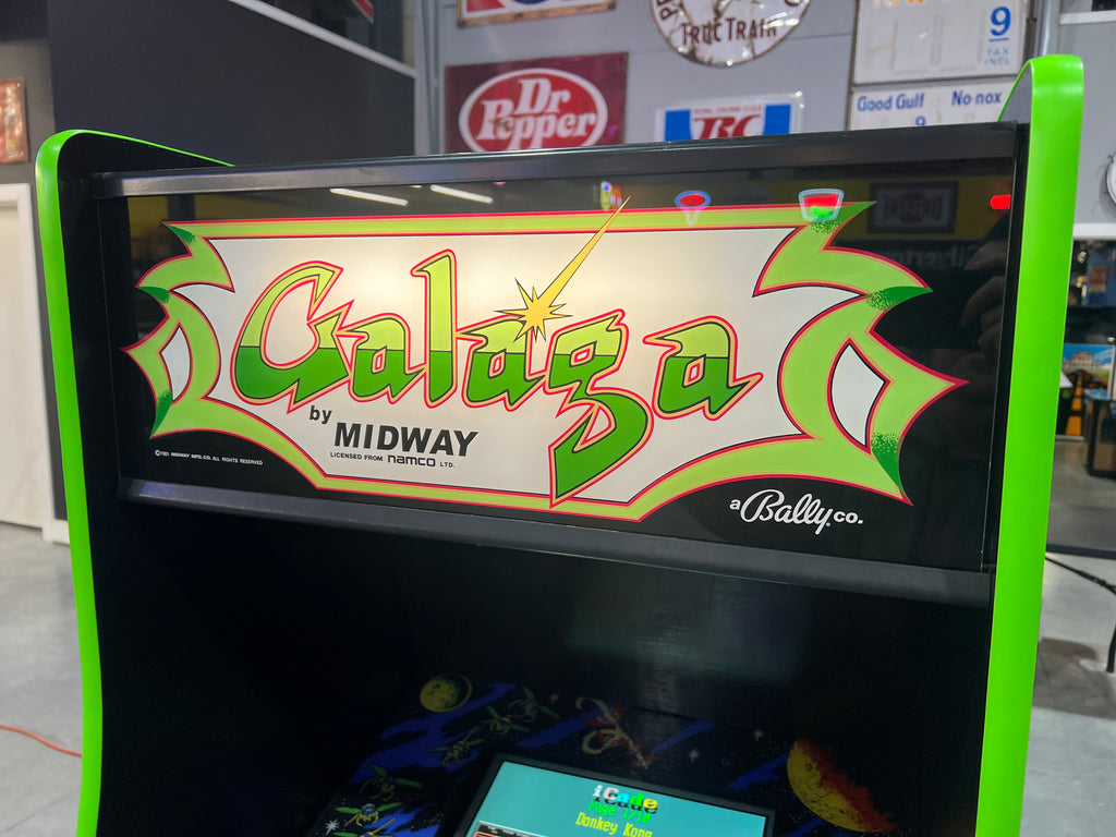 Galaga Upright Multicade Multigame - Sixty 60 Classic Games in One Cabinet - 1 Year Warranty!
