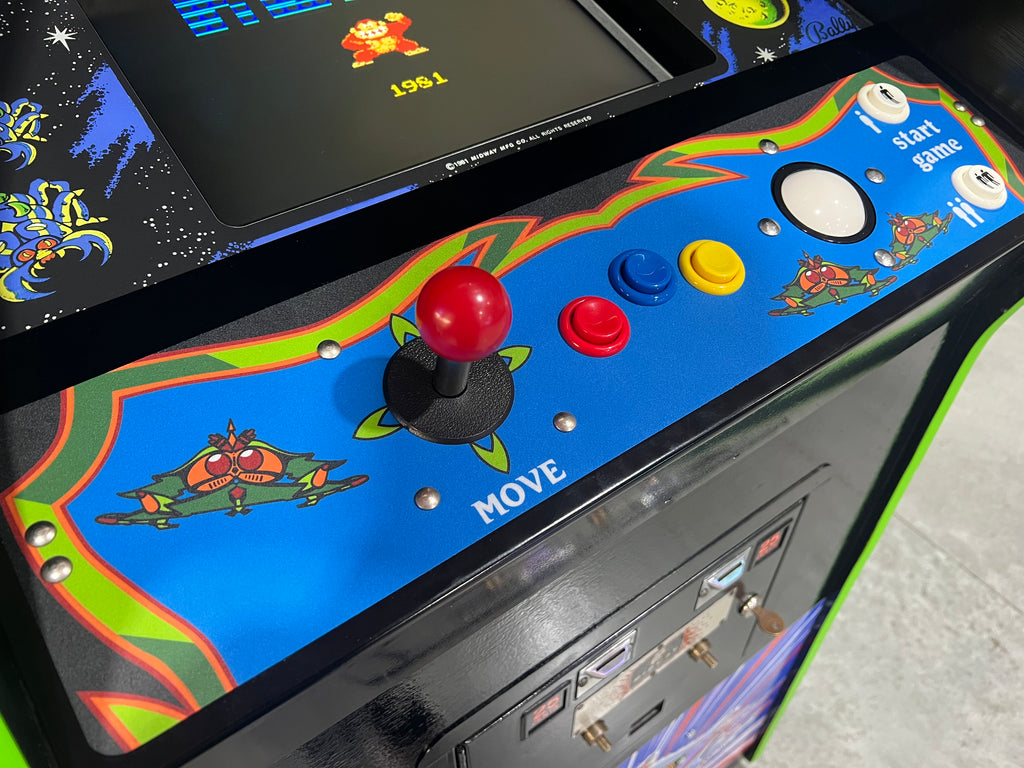 Galaga Upright Multicade Multigame - Sixty 60 Classic Games in One Cabinet - 1 Year Warranty!