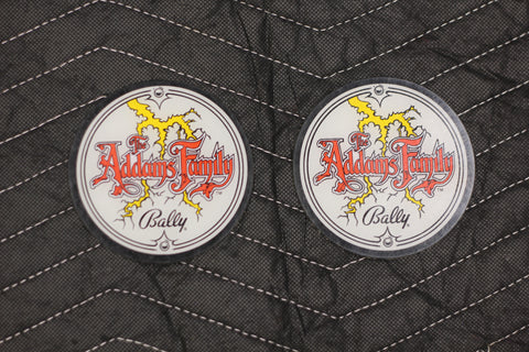 Addams Family Pinball Promotional Coasters