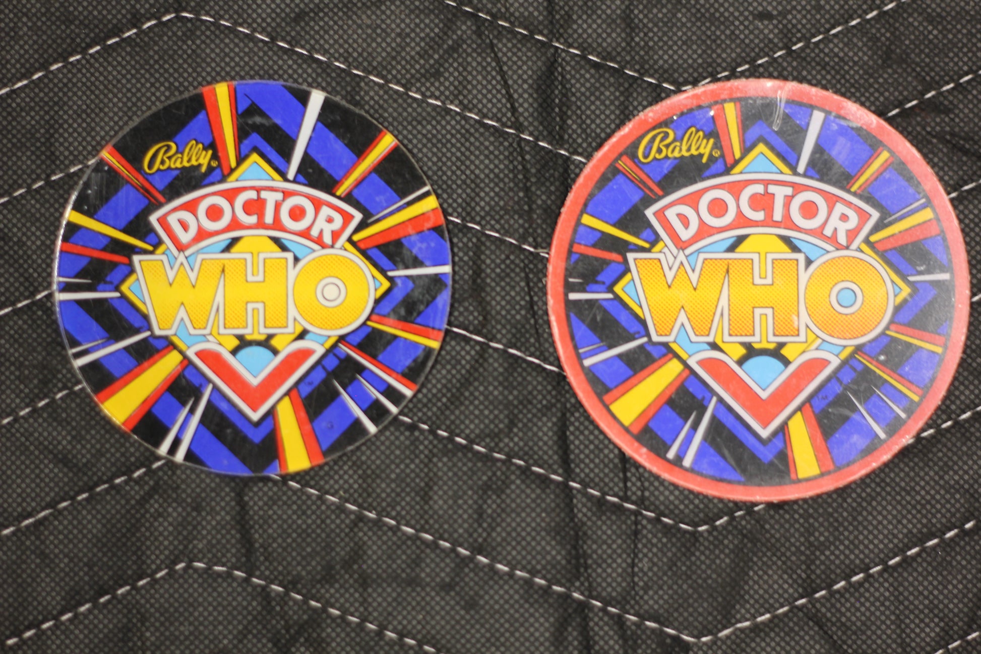 Dr. Who Pinball Promotional Coasters