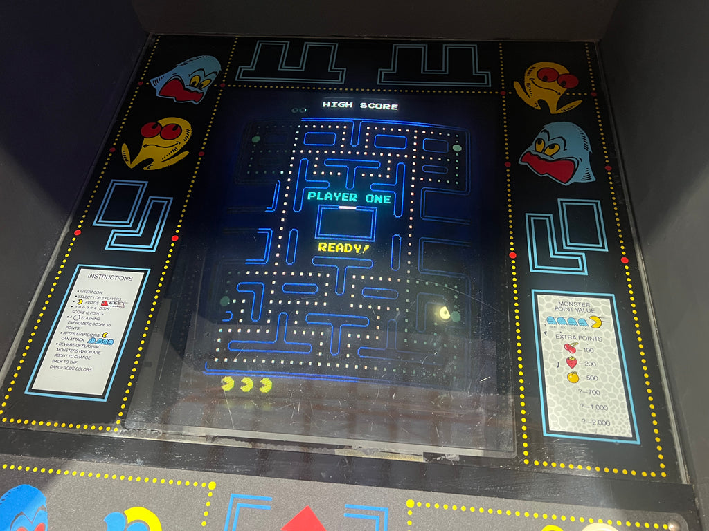 Pac-Man Arcade Game - Original Game - Works 100% Used PACMAN