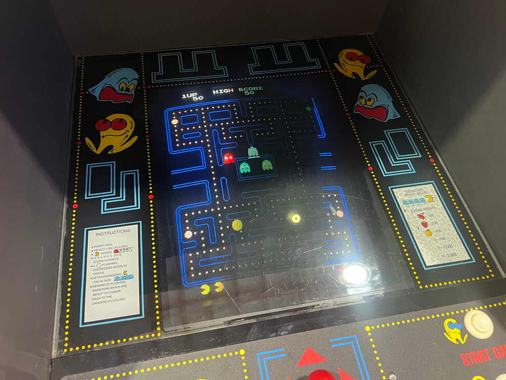 Pac-Man Arcade Game - Original Game - Works 100% Used PACMAN