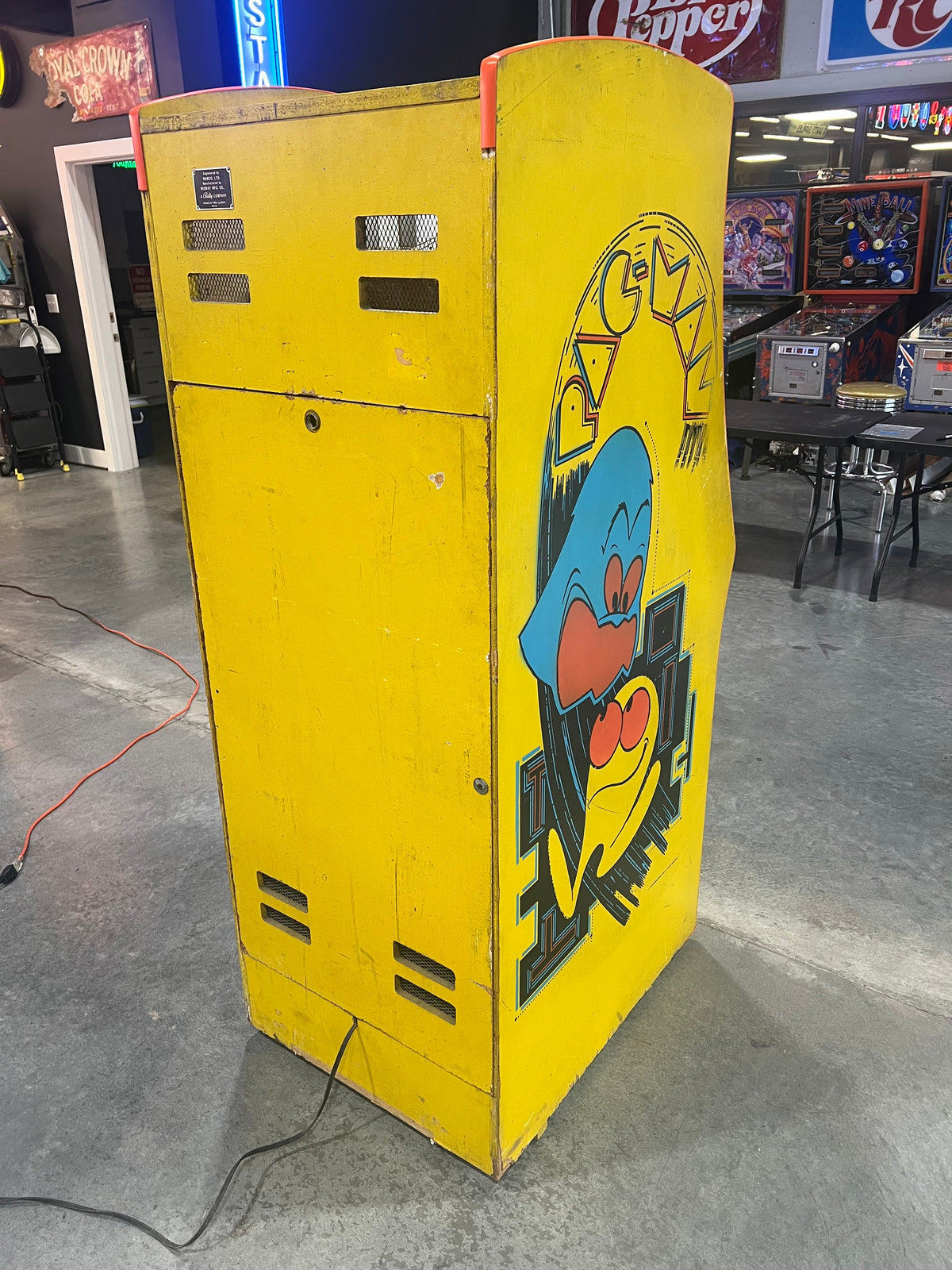 Pac-Man Arcade Game - Original Game - Works 100% Used PACMAN