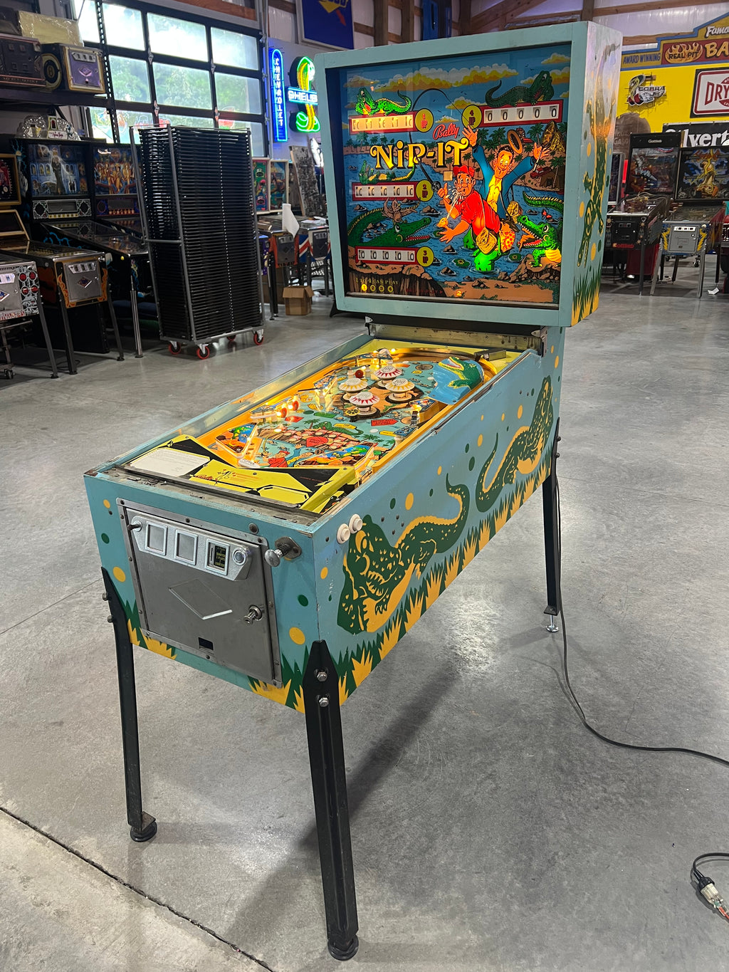 NIP-IT - 1973 Bally Pinball Machine - WORKS 100% - Nip It - THE BEST GAME FROM THE PERIOD! - Just Like in Arnold's from HAPPY DAYS!!!
