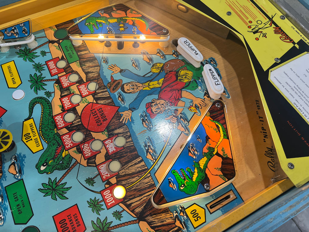 NIP-IT - 1973 Bally Pinball Machine - WORKS 100% - Nip It - THE BEST GAME FROM THE PERIOD! - Just Like in Arnold's from HAPPY DAYS!!!