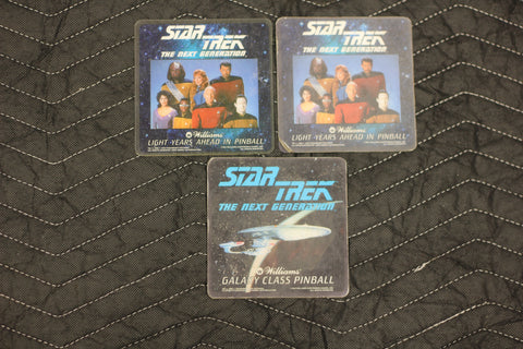 Star Trek Promotional Pinball Drink Coasters