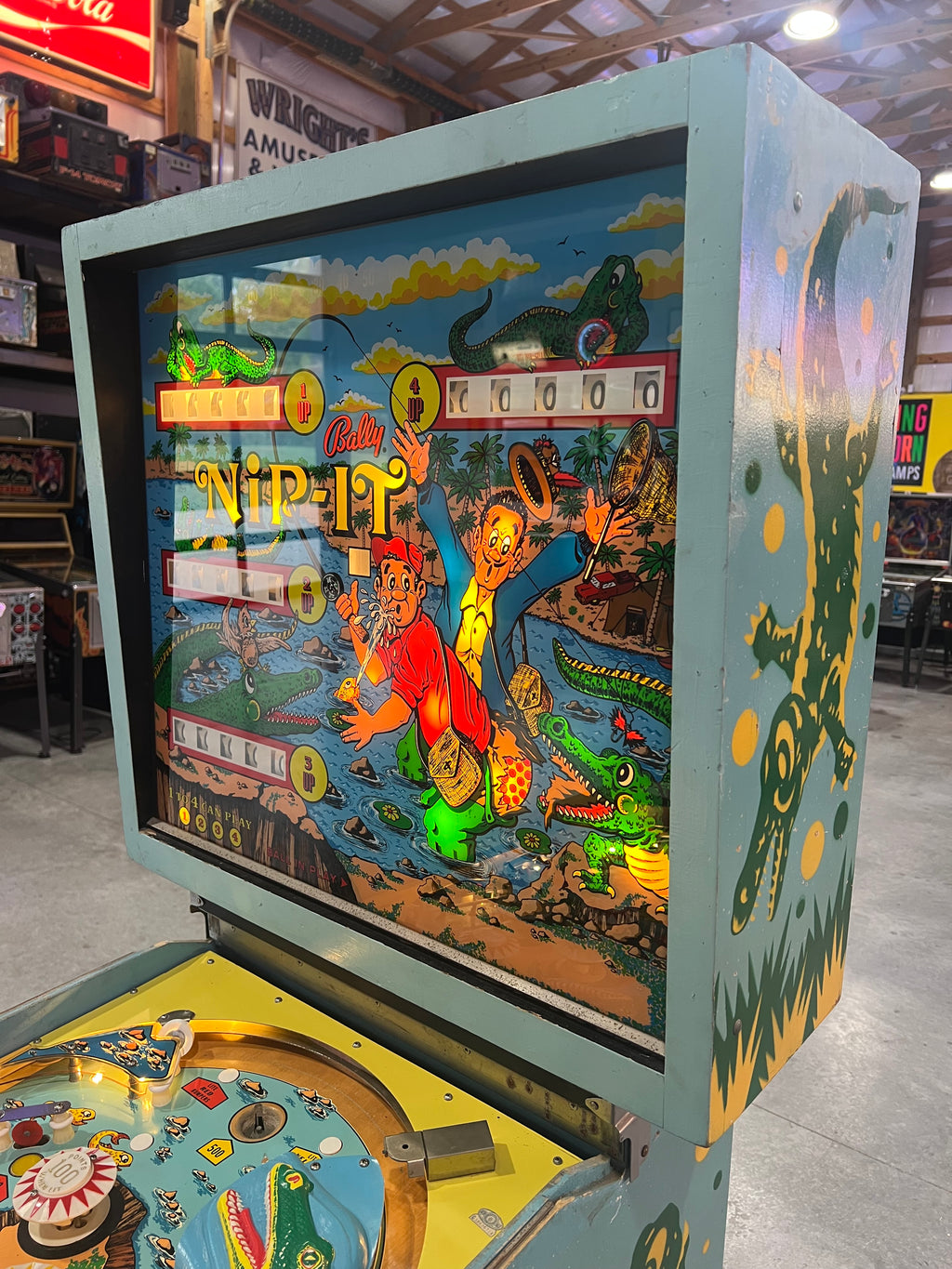 NIP-IT - 1973 Bally Pinball Machine - WORKS 100% - Nip It - THE BEST GAME FROM THE PERIOD! - Just Like in Arnold's from HAPPY DAYS!!!