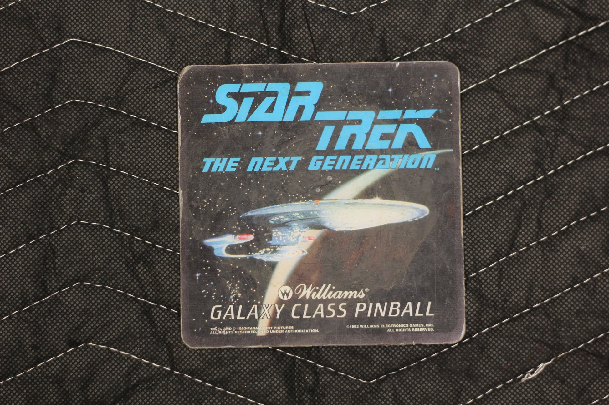 Star Trek Promotional Pinball Drink Coasters