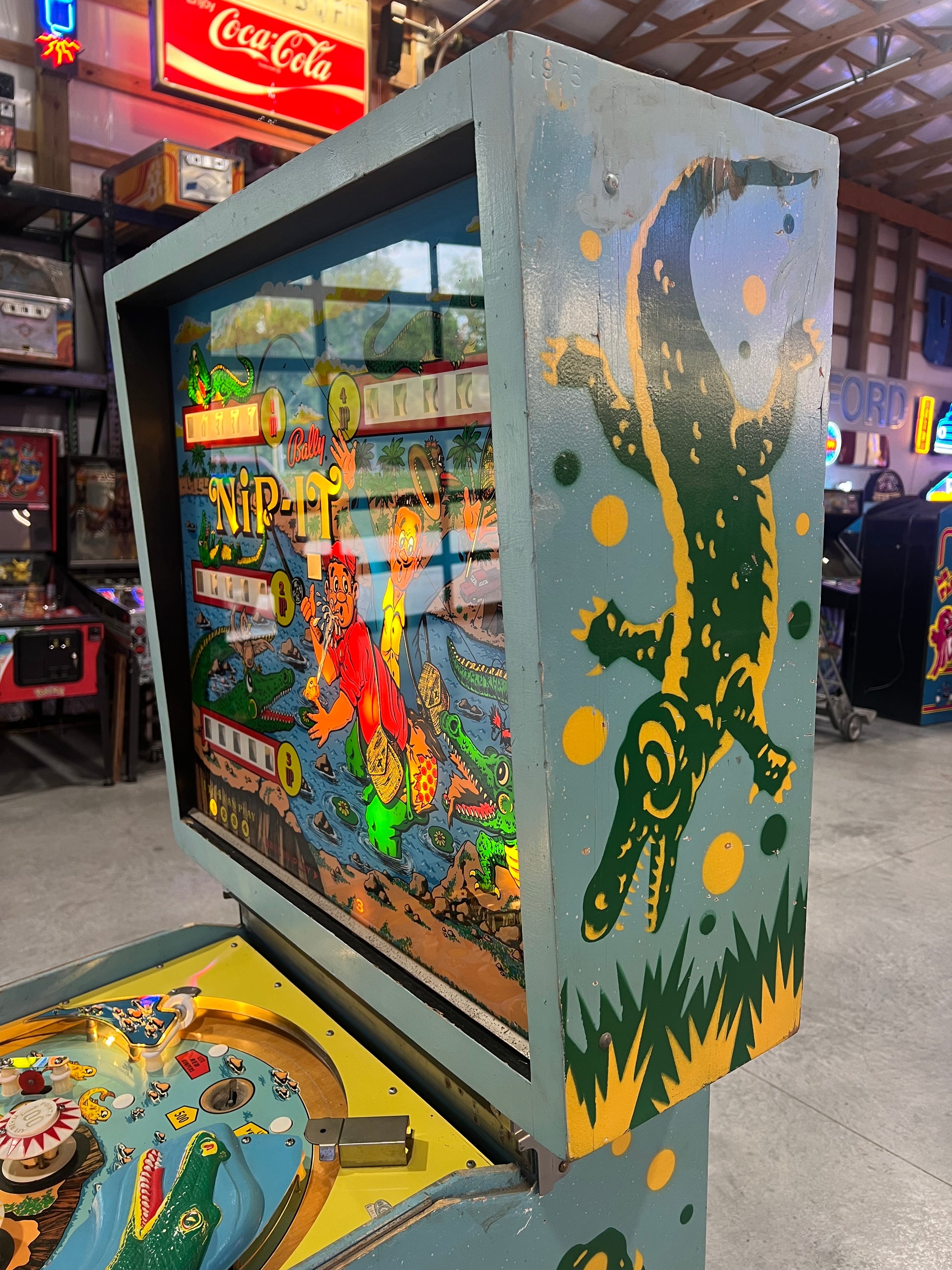 NIP-IT - 1973 Bally Pinball Machine - WORKS 100% - Nip It - THE BEST GAME FROM THE PERIOD! - Just Like in Arnold's from HAPPY DAYS!!!
