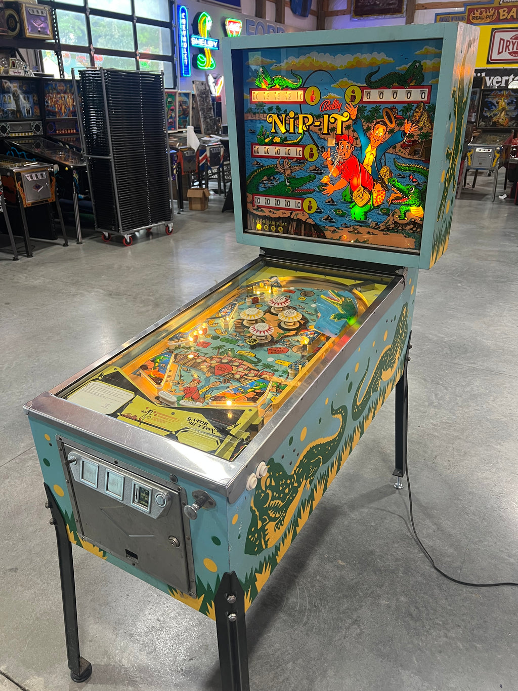 NIP-IT - 1973 Bally Pinball Machine - WORKS 100% - Nip It - THE BEST GAME FROM THE PERIOD! - Just Like in Arnold's from HAPPY DAYS!!!