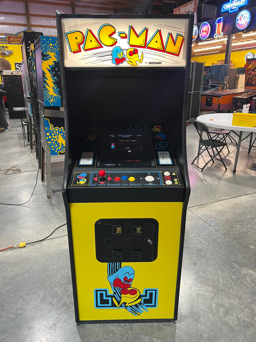 Pac Multicade Mutigame Arcade Game 60 Games in 1 Cabinet -  Works 100% - 1 Year Warranty