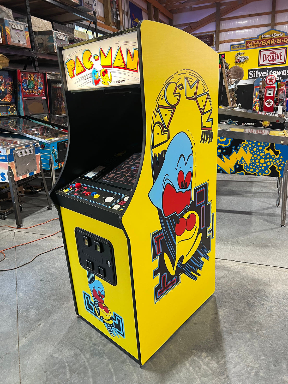 Pac Multicade Mutigame Arcade Game 60 Games in 1 Cabinet -  Works 100% - 1 Year Warranty