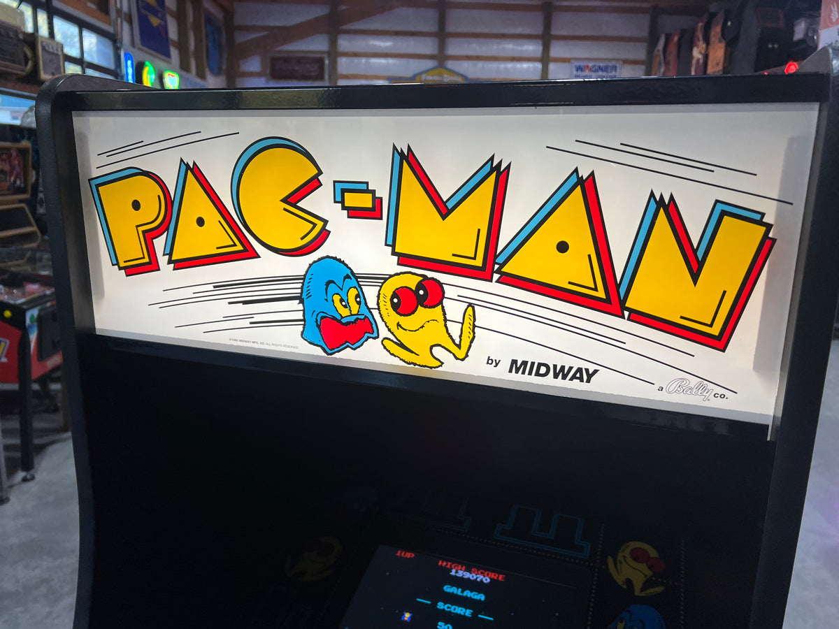 Pac Multicade Mutigame Arcade Game 60 Games in 1 Cabinet -  Works 100% - 1 Year Warranty