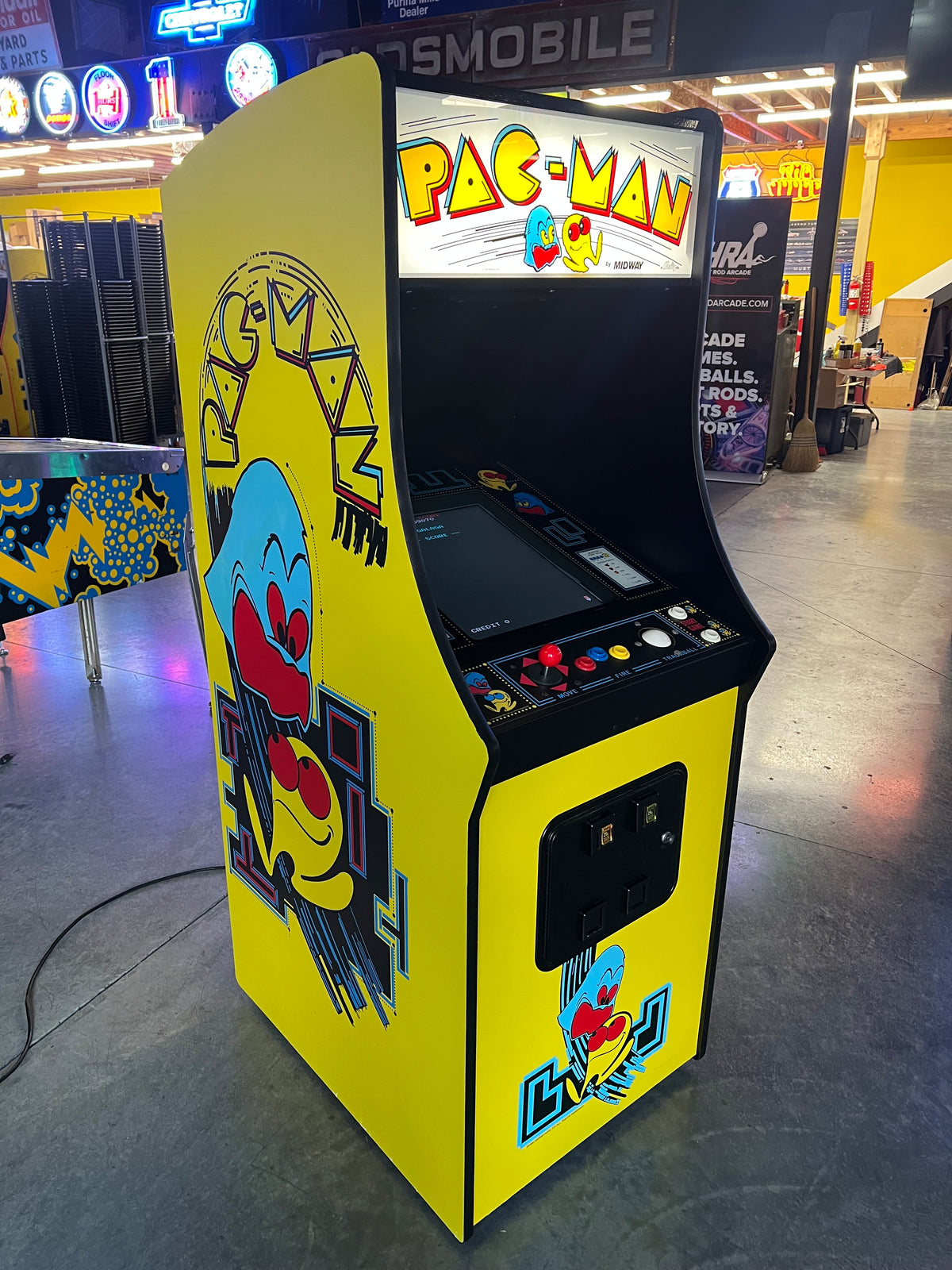 Pac Multicade Mutigame Arcade Game 60 Games in 1 Cabinet -  Works 100% - 1 Year Warranty