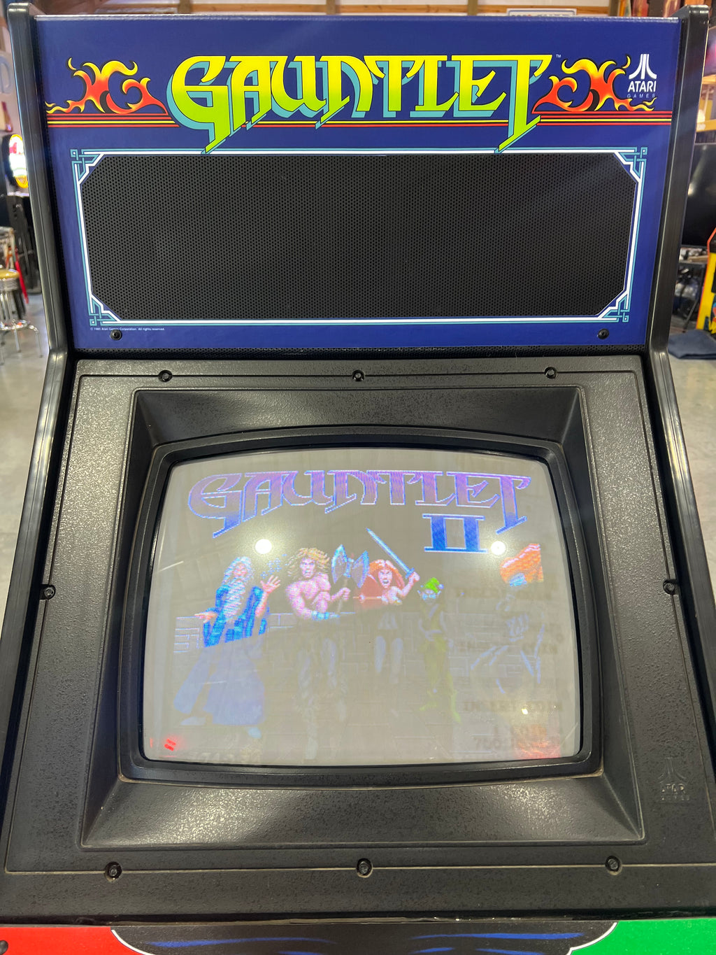 GAUNTLET - Atari 4 Player Arcade Game - Works 100% - The ORIGINAL Classic