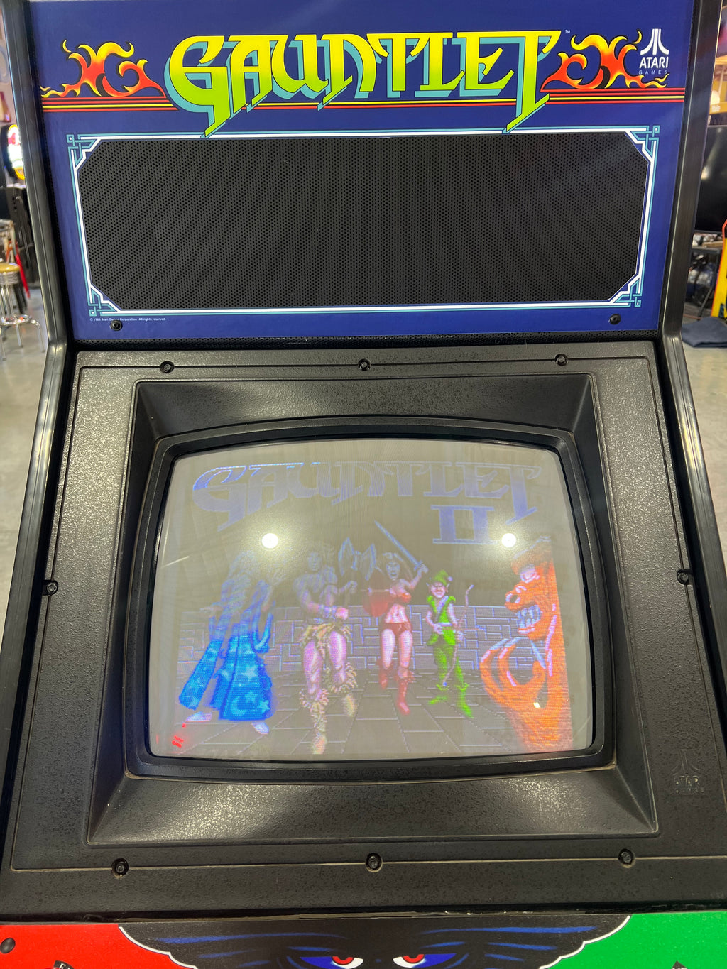 GAUNTLET - Atari 4 Player Arcade Game - Works 100% - The ORIGINAL Classic