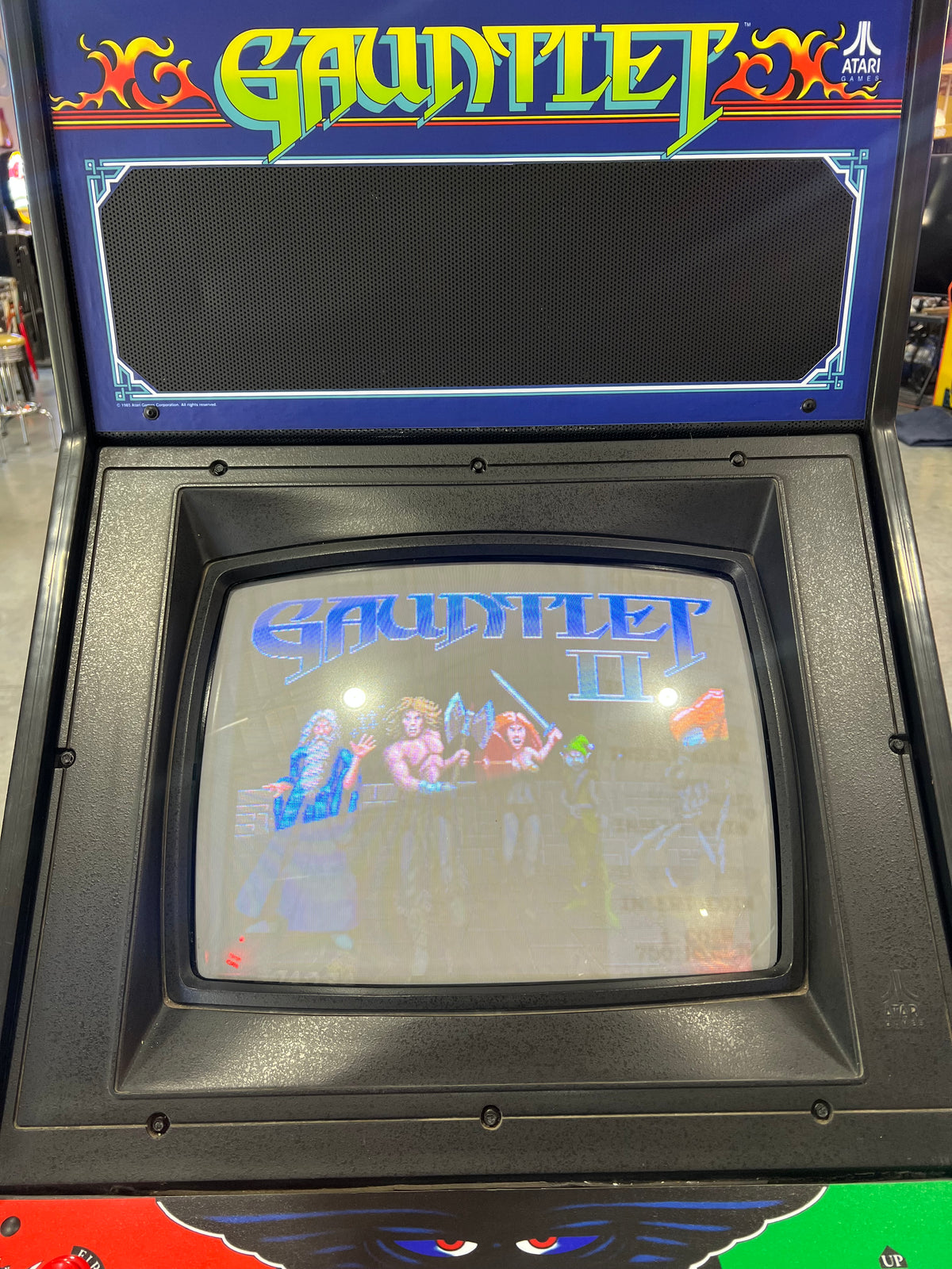 GAUNTLET - Atari 4 Player Arcade Game - Works 100% - The ORIGINAL Classic