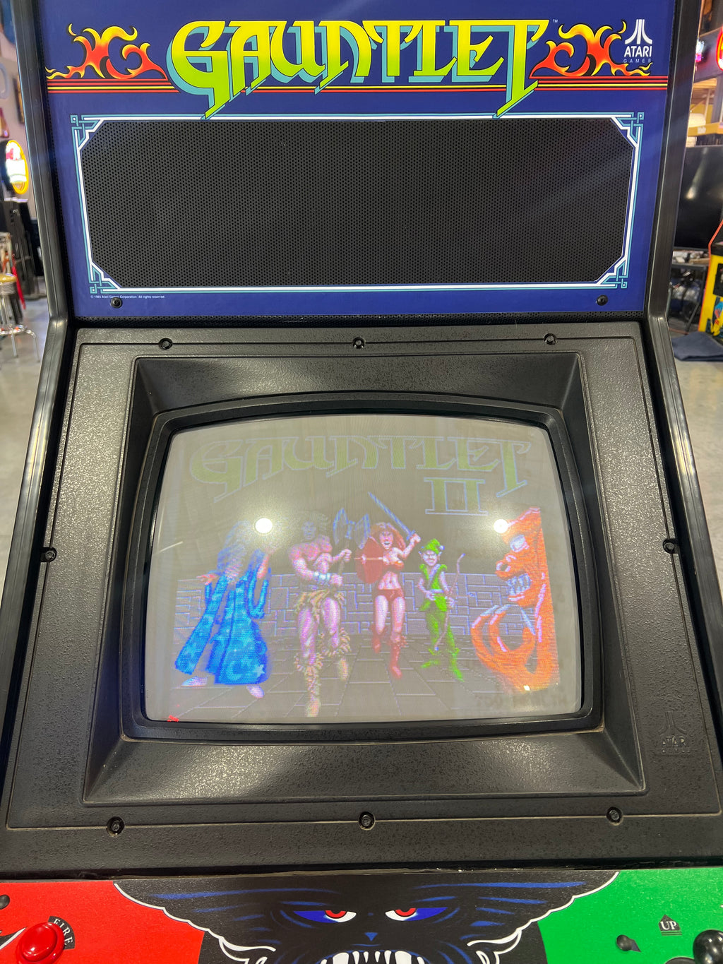 GAUNTLET - Atari 4 Player Arcade Game - Works 100% - The ORIGINAL Classic