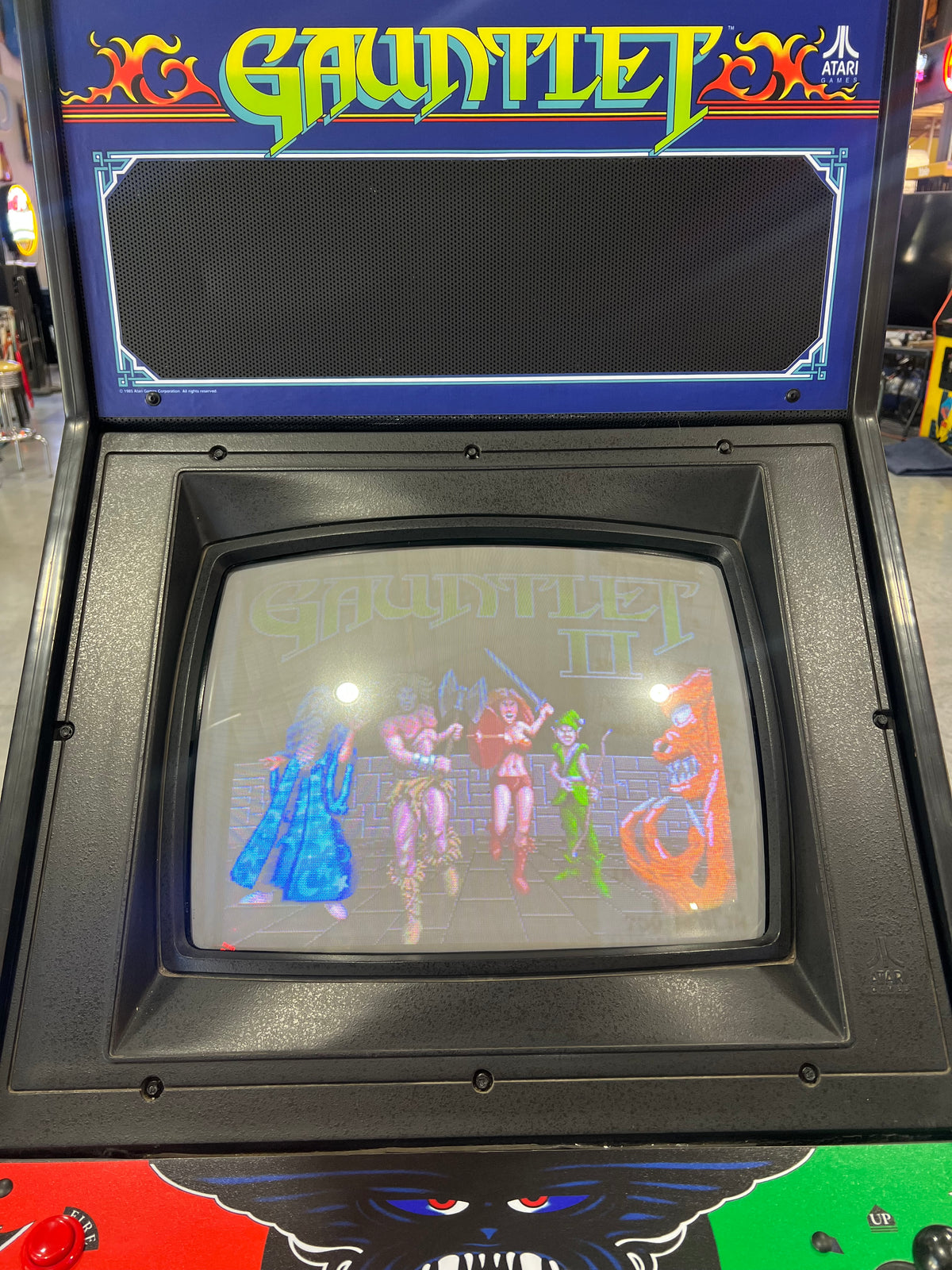 GAUNTLET - Atari 4 Player Arcade Game - Works 100% - The ORIGINAL Classic