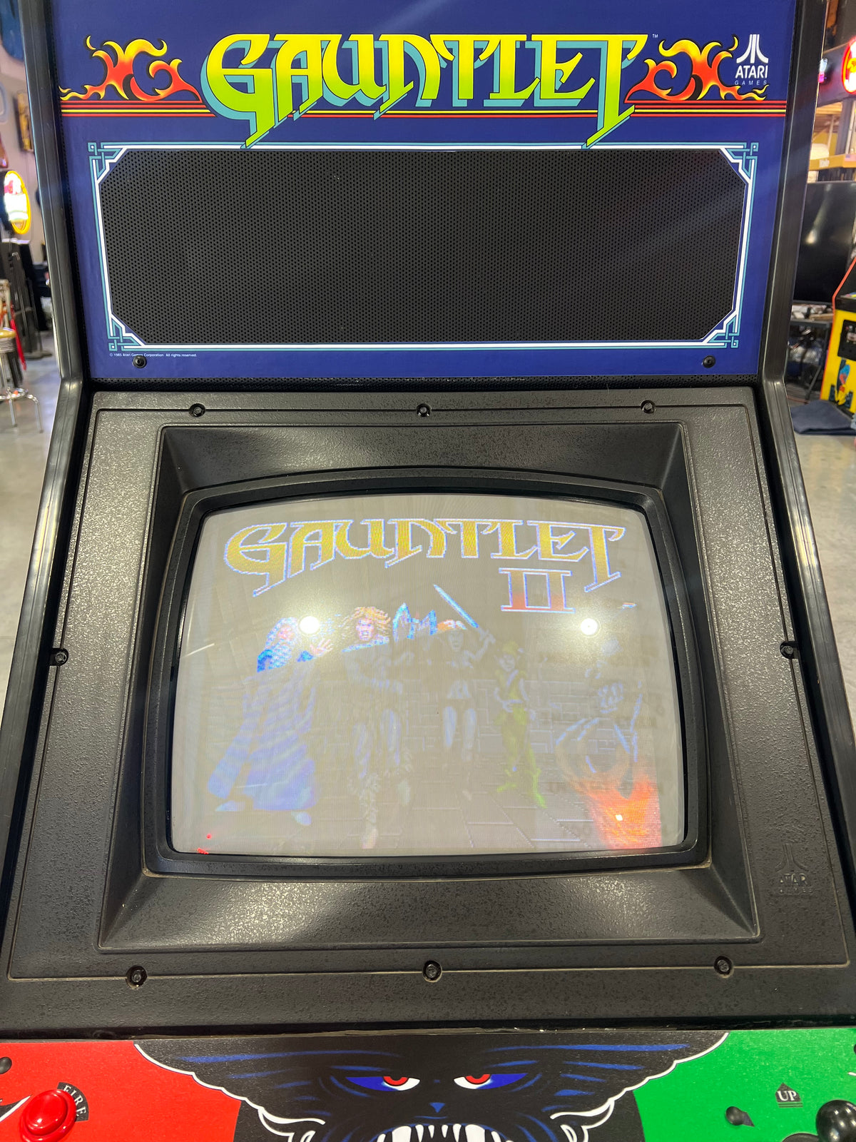 GAUNTLET - Atari 4 Player Arcade Game - Works 100% - The ORIGINAL Classic