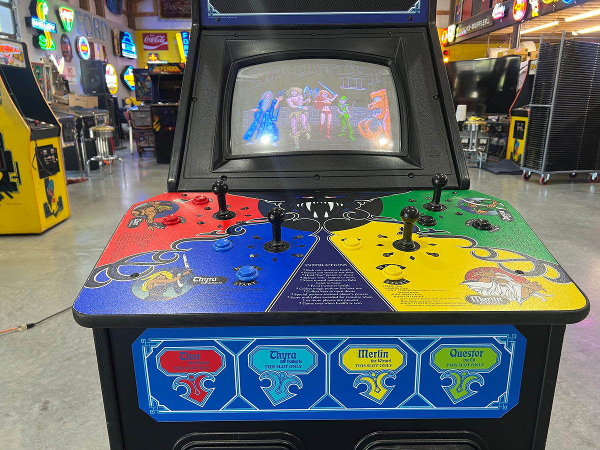 GAUNTLET - Atari 4 Player Arcade Game - Works 100% - The ORIGINAL Classic