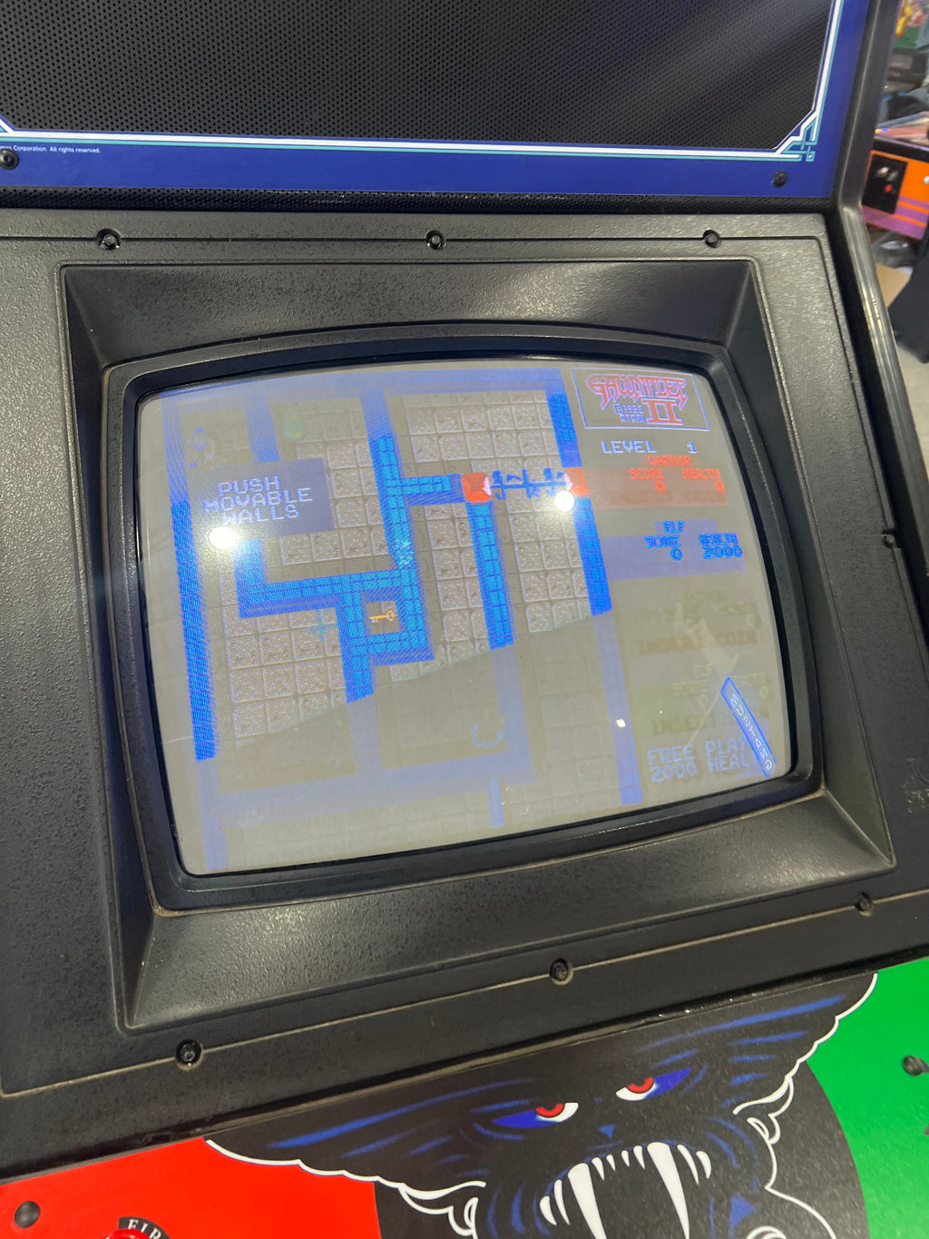 GAUNTLET - Atari 4 Player Arcade Game - Works 100% - The ORIGINAL Classic